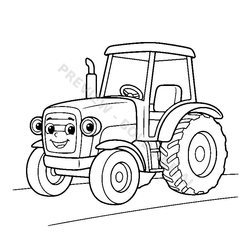Friendly Farm Tractor